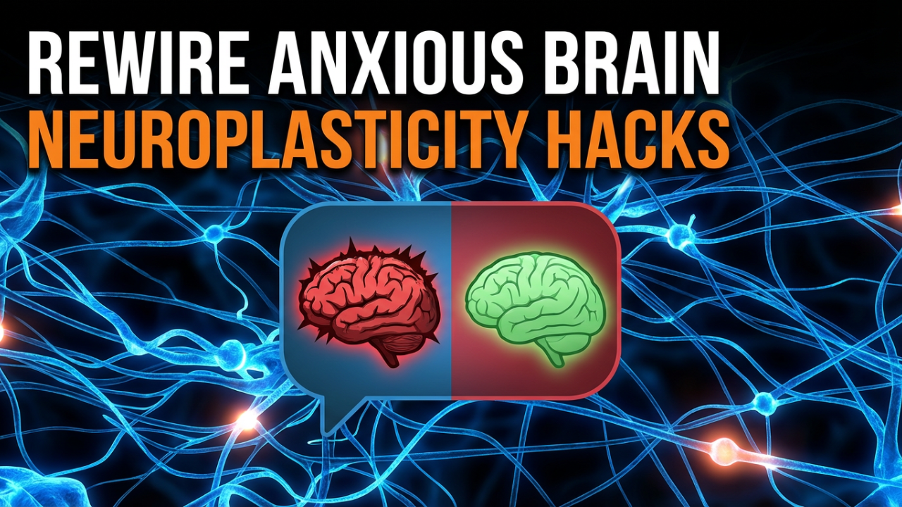 How To Rewire Your Anxious Brain With Neuroplasticity