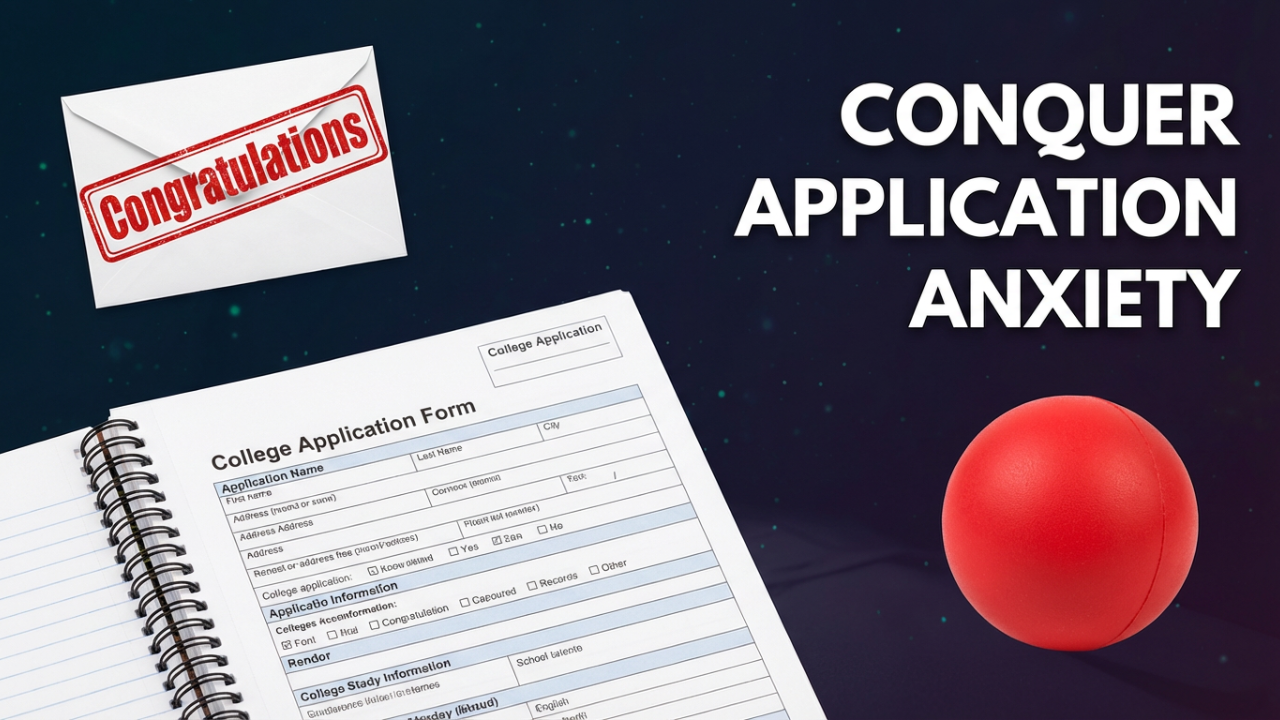 How to deal with college application anxiety