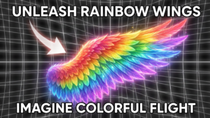 How to get rainbow wings of imagination
