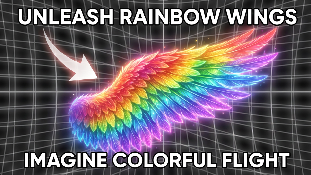How to get rainbow wings of imagination