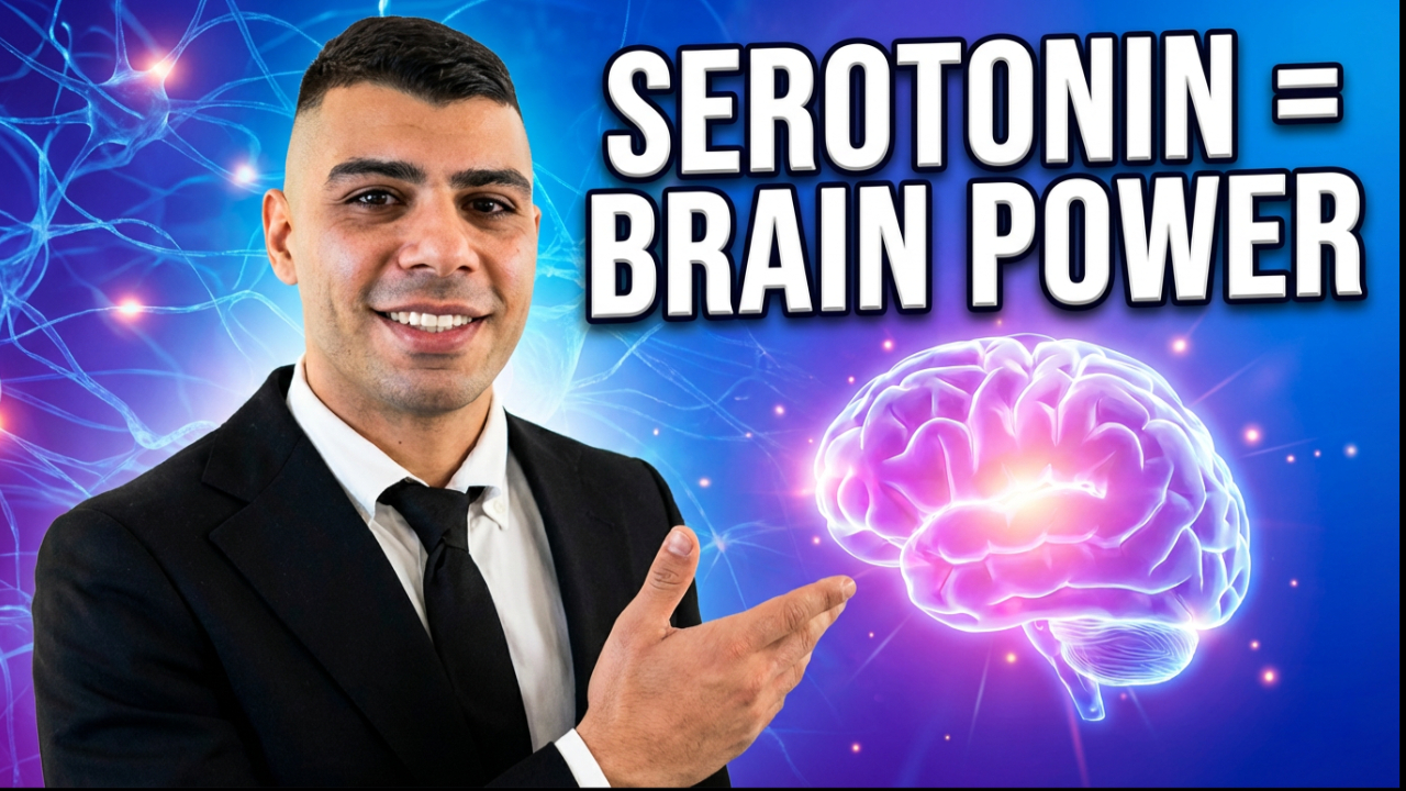 how serotonin help in brain