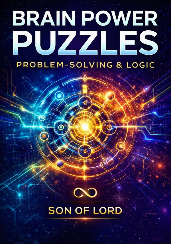 Brain Power Puzzles- Problem solving and logic by SON OF LORD